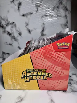 Pokemon Ascended Heroes Tech Sticker Collection Display Case Lot Of 9 - Image 3