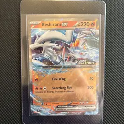 Pokemon TCG Reshiram ex 030/159 – Journey Together – Double Rare – Stamped – NM - Image 1