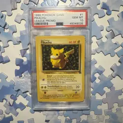 Pokemon Ivy Pikachu 1999 Ivy League Black Star Promo #1 PSA 10 Gem Mint 🌶 - Image 1