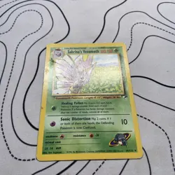 Pokemon TCG Sabrina's Venomoth Gym Heroes 34/132 Regular Rare Hp - Image 2