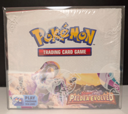 Paldea Evolved Booster Box + Protector [Brand New & Sealed] Pokemon TCG English - Image 2