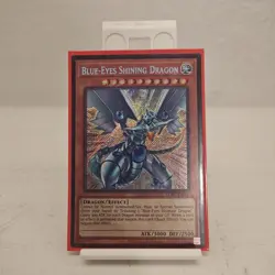 Yu-Gi-Oh! Blue-Eyes Shining Dragon LCKC-EN008 Secret Rare Unlimited Edition - Image 1