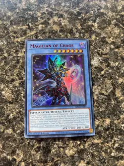 Yu-Gi-Oh! Magician of Chaos Red Ultra Rare 1st Edition LDS3-EN089 - Image 1