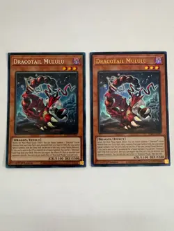 YUGIOH DRACOTAIL MULULU COLLECTORS RARE & ULTRA RARE JUSH-EN005 - Image 1