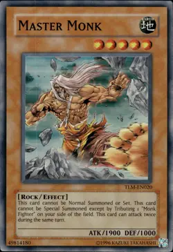 Master Monk - Super Rare TLM-EN020 - LP - YuGiOh - Image 1