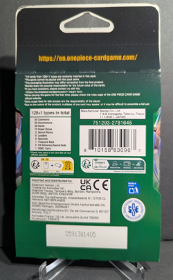 Sleeved Booster Pack One Piece TCG OP12 Legacy Of The Master Factory Sealed New - Image 2