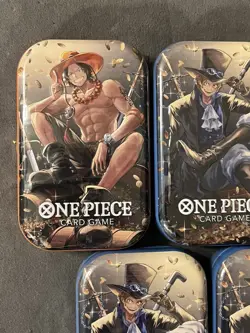 One Piece OP-13 Vol. 2 Mini Tins, 5 Tins Total, Sealed, New, One Piece - Image 4