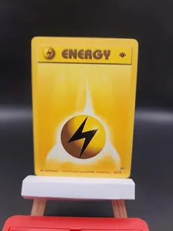 Gym Heros 1st Edition Lightning Energy Pokemon Card - Image 1
