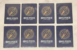 One Piece Judge Pack (8x) Cards Navy Gold Stamped English Foil Koby Etc. English - Image 2