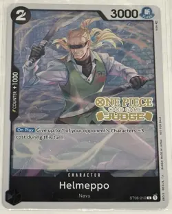 One Piece Judge Pack (8x) Cards Navy Gold Stamped English Foil Koby Etc. English - Image 5