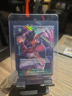 Dracule Mihawk ST21-003 Illustration Box Vol. 4 Promo One Piece Card Game ENG NM - Image 1