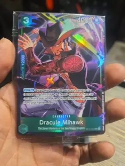 Dracule Mihawk ST21-003 Illustration Box Vol. 4 Promo One Piece Card Game ENG NM - Image 3