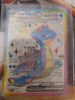 Lapras ex 158/142 (SCR) Stellar Crown NM Full Art Pokemon Card - Image 1