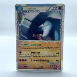 Pokemon TCG Karte -Donphan 107/123 Holo HeartGold & SoulSilver Deutsch Prime - Image 1