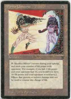 Mirror Universe - Legends - MP Magic MTG English Edge Wear - Image 1