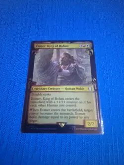MTG LOTR Eomer King of Rohan 💥FOIL SPECIAL EDITION SCROLL💥 Lord of Rings Magic - Image 1