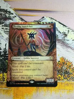 Hexing Squelcher - FOIL SHOWCASE ART NM (MTG Lorwyn Eclipsed 317) - Image 2