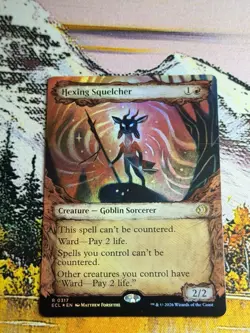 Hexing Squelcher - FOIL SHOWCASE ART NM (MTG Lorwyn Eclipsed 317) - Image 3