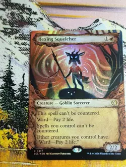 Hexing Squelcher - FOIL SHOWCASE ART NM (MTG Lorwyn Eclipsed 317) - Image 4