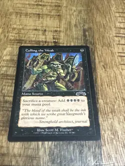 MTG, CULLING THE WEAK, EXODUS, NM, NEVER BEEN PLAYED - Image 1