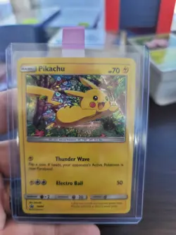 Pikachu (Sequin Holo - General Mills Sun & Moon) Pokemon Black Star Promo #SM04 - Image 1
