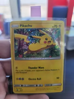 Pikachu (Sequin Holo - General Mills Sun & Moon) Pokemon Black Star Promo #SM04 - Image 3