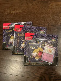 Pokemon TCG Paldean Fates 3 Pack Blister - Lot of 5 New/Sealed - Image 3