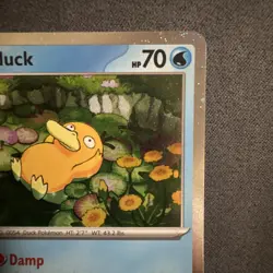 Psyduck 007 Mega Evolution - Cosmos Black Star Promo - Pokemon TCG NM/M - Image 3