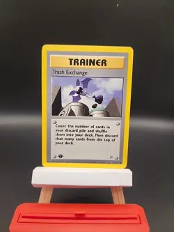 Pokemon Gym Heroes 1st Edition Trainer Trash Exchange 126/132 - Image 1