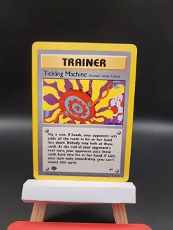 Pokemon TCG Tickling Machine 119/132 Gym Heroes 1st Edition Uncommon Card - Image 1