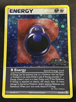 Pokemon Energy Ex Team Rocket Returns Holo 95/109 2004 - Image 1