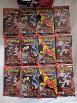 Pokemon TCG Destined Rivals Booster Box 12 Packs - Image 4