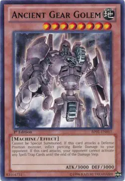 Ancient Gear Golem - BP01-EN011 - Rare - Unlimited Edition x1 - Lightly Played - Image 1