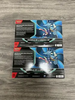 Pokemon Trading Card Game Greninja ex and Kingdra ex Special Collection Lot Of 2 - Image 2