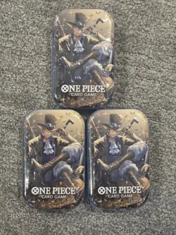 (3) One Piece Card Game Tin Vol 2 Sealed Lot of 3 - Image 1