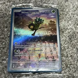 Pokemon Pokemon Teal Mask Ogerpon 123 Sv Scarlet & Violet Promo Card Holo SEALED - Image 1