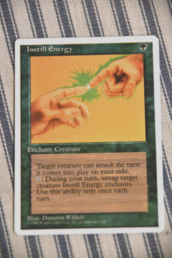 Magic The Gathering Vintage 5th Edition Green/Forest Cards - 6x - Creatures - Image 3