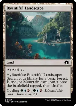~ Bountiful Landscape ~ NM Foil ~ Modern Horizons 3 ~ MTG ~ - Image 1