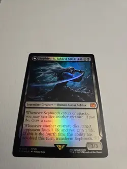 Sephiroth, Fabled SOLDIER Final Fantasy Foil - Image 1