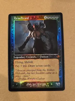 MTG Griselbrand (Retro Frame) [Innistrad Remastered] Near Mint Foil​ - Image 1