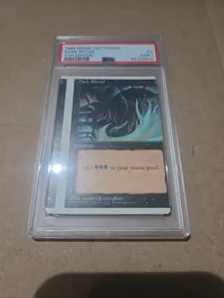 1995 MAGIC THE GATHERING DARK RITUAL 4TH EDITION PSA 5 MC - Image 1