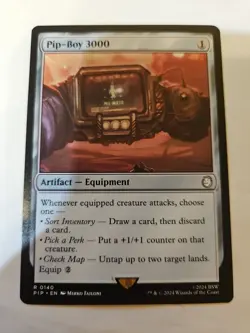 MTG - Universes Beyond: Fallout - Pip-Boy 3000 - NM - NF - Image 1