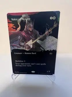 Voice of Victory (Borderless) - Tarkir: Dragonstorm (TDM) - Image 1