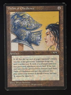 MTG - Helm of Obedience - MP - Alliances #163 - Rare - EN - REG - Image 1