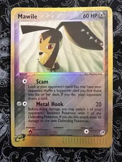 Mawile 9/100 Sandstorm Reverse Holo Vintage Pokemon TCG - Image 1