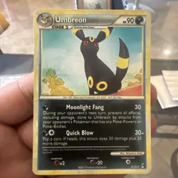 Pokemon TCG Umbreon Call of Legends Holo Rare Card 22/95 2011 Reverse Holo Mp - Image 1