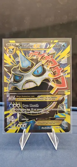 M Glalie EX 156/162 Full Art Pokemon TCG XY - BREAKthrough HP - Image 1