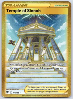 Temple of Sinnoh (Secret) 214/189 (NM) - SWSH10: Astral Radiance - Pokemon TCG - Image 1