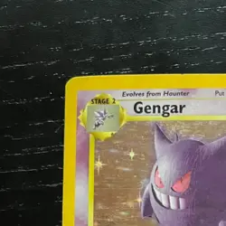 GENGAR 5/62 Rare Pokemon Holo Fossil MP Very Good Condition - Image 3