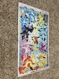 POKEMON PRISMATIC EVOLUTIONS - SPECIALTY PREMIUM COLLECTION SPC PLAYMAT - QTY - - Image 1